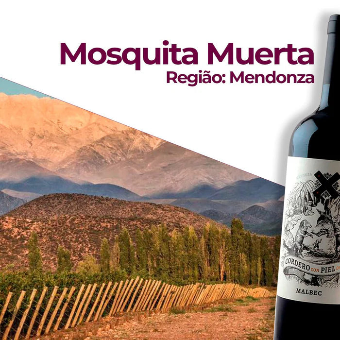 Kit 2 Cordero con piel de Lobo Malbec